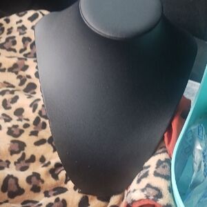 Elegant Black Necklace Display Stand